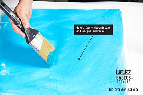 Liquitex BASICS Acrylic Paint, 250ml (8.5-oz) Tube, Cadmium Yellow Medium Hue - Thumbnail 5