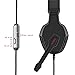 NUBWO U3 3.5mm Gaming Headset for PC, PS4, Laptop, Xbox One, Mac, iPad, Nintendo Switch Games, Noise Cancelling Computer Game Surround Sound Gamer Over Ear Flexible Microphone Volume Control with Micthumb 4