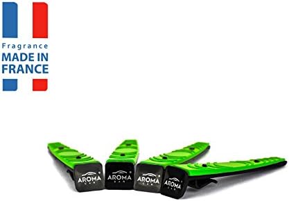 Aroma Car Vent Sticks Air Freshener Fragrances Pack of Four Lemon