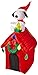 Gemmy Peanuts Snoopy Airblown Inflatable 4' Doghouse