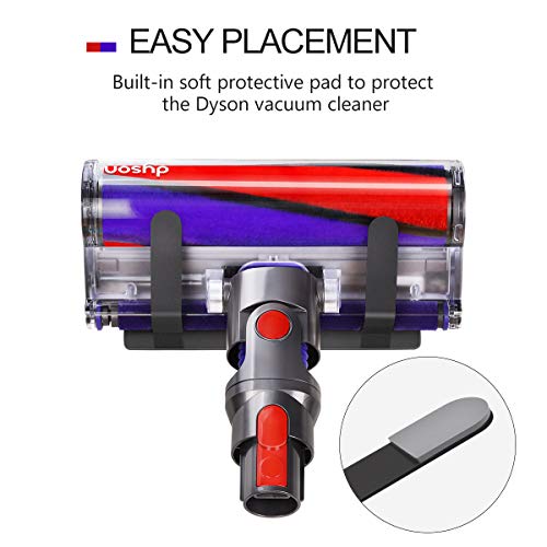 XIGOO Docks Station Accessory Holders Fit for Dyson V10 V8 V7 V6 Cordless Vacuum Cleaner, Self Adhesive Accessories for Dyson Vacuum - Thumbnail 4
