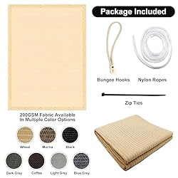 Artpuch 90% Sun Shade Cloth, 12 x 12 FT Pergola