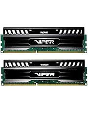 Patriot PV316G160C0K 16GB(2x8GB) Viper III DDR3 1600MHz (PC3 12800) CL10 Desktop Memory with Black Mamba Heatsink