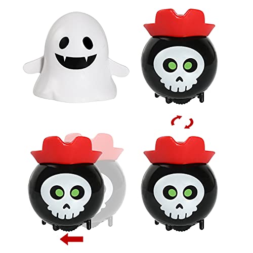 Max Fun 12pcs Halloween Wind Up Toys Assortment for Kids Halloween Party Favors Treat Bag Stuffers Goody Bag Filler Treats Prizes