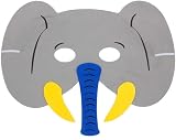 SHATCHI 8Pcs Eva Foam Animal Masks Kids Party Bag Fillers Masquerade Christmas view 10
