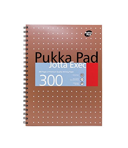 Pukka Pad Exec Jotta Pad NotePad Book A4+ Wiro-bound 300 Papers 80 gsm x 1 Single