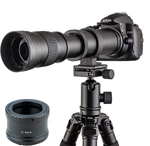 JINTU 420-800mm f/8.3 Manual Telephoto Camera Lens