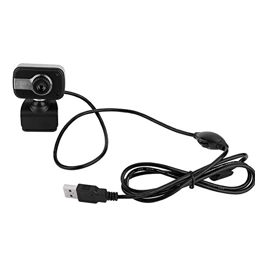 Vbestlife USB Webcam,12 Megapixel HD USB Camera Live Streaming with Built-in Microphone 360¡ã Rotation and 30¡ã Vertical Adjustment, Support Desktop and Screen Clamp Mount for Laptop PC