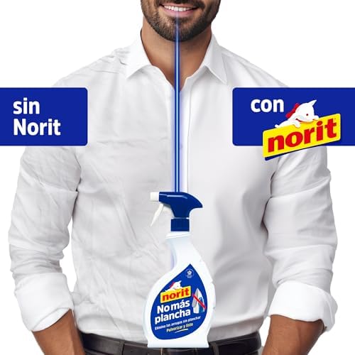 - No Más Plancha, Spray Antiarrugas, Elimina Arrugas Sin Necesidad de Planchar, Aroma Fresco, Apto para Todas las Prendas, Fórmula Respetuosa - 500 ml