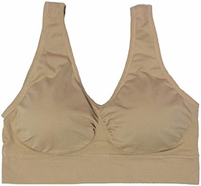 CoobieSeamless Comfort Bra, Light Nude, Medium