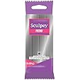 Sculpey Premo™ Polymer Oven-Bake Clay, Silver, Non Toxic, 1 lb. bar, Great for jewelry making, holiday, DIY, mixed media and home décor projects. Premium clay perfect for clayers and artists.
