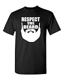 Respect The Beard Adult T-Shirt Tee