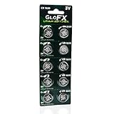 GloFX CR 1620 3v Batteries - 10 pack - button coin lithium watch battery key fob