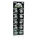 GloFX CR 1620 3v Batteries - 10 pack - button coin lithium watch battery key fob