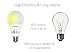 Smart Light Bulb, Tunable, Soft White to Daylight, Wifi Smart Bulb, 60 Watt Equivalent, A19 E26 Edison Bulb, Compatible with Alexa and Google Home, Lumiman LM520