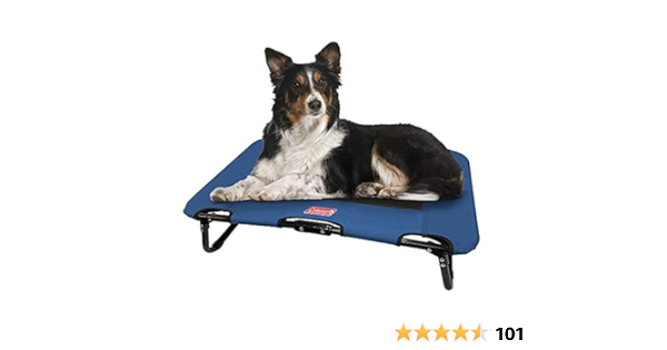 coleman folding pet cot