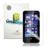 GreatShield Ultra Smooth Clear Screen Protector Film for Nokia Lumia 620 (3 Pack)