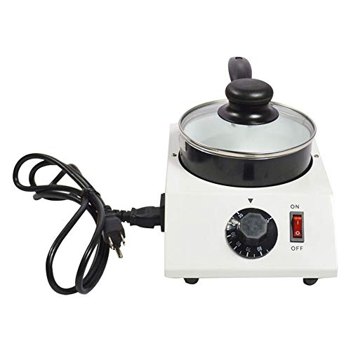 INTBUYING Chocolate and Candy Melting Warming Fondue Machine 110V 60HZ Electric Heated Choco Melting Pot
