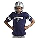 Franklin Sports Dallas Cowboys Kids Football Uniform Set - NFL Youth Football Costume for Boys & Girls - Set Includes Helmet, Jersey & Pants - Large