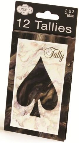 Congress Black Marble Playing Cards