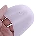 PIXNOR Silicone Gel High Heel Shoes Toe Pads Toe Protector for Ballet Dancer (White)