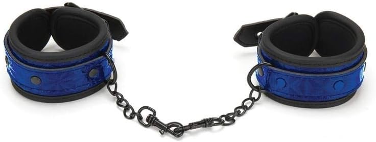 Whip Smart Diamond Hand Cuff Blue