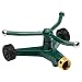 Melnor Metal Revolving Sprinkler; 3-Arm Rotary with Wheeled Base , Green , 45' - 7000 primary