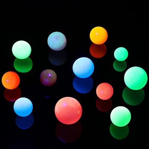 12 Pieces Glow in The Dark Ceiling Sticky Balls That Stick to The