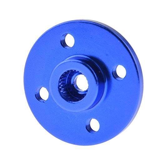 2x Aluminum Metal 25T Servo Arm Round Type Disc Matal Horns For Towrer