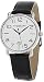 Stuhrling Original Men's 695.01 Symphony Swiss Quartz Date Black Leather Strap Watch
