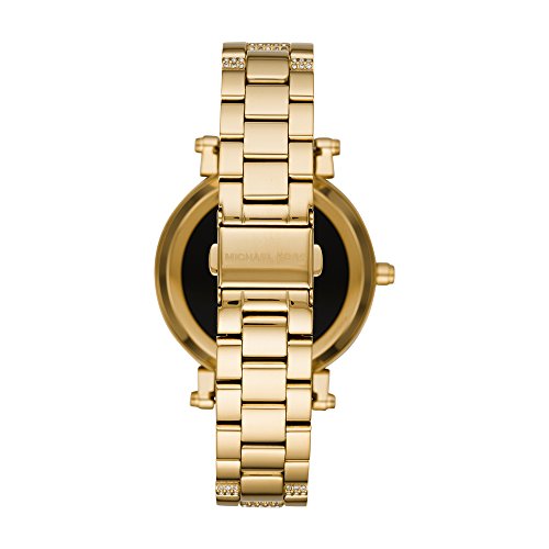 Michael-Kors-Damen-Digital-Uhr-mit-Edelstahl-Armband-MKT5023