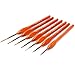 Detail Paint Brush Set, Artist Paint Brushes Painting for Art Painting, Watercolor, Oil, Miniatures, Acrylic - Triangular Wooden Handle - 7 Sizes
