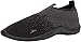 Speedo mens Surf Knit Water Shoe, Black/Grey, 10 US