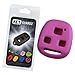 KeyGuardz Purple Rubber Keyless Entry Remote Key Fob Skin Cover Protector