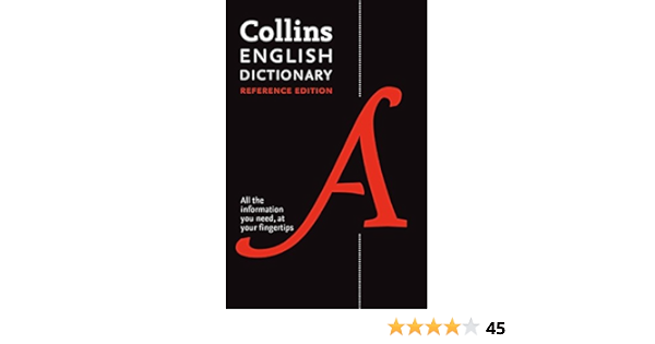 Amazon Com Collins English Dictionary Reference Edition Collins Dictionaries Books