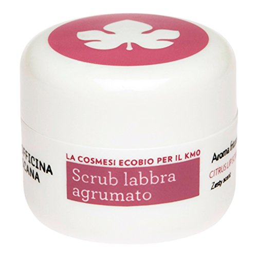 Biofficina Citrus Effective Lip Scrub Organic Treatment for Ultra-Soft Lips 50 oz.