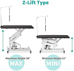 Hydraulic Pet Grooming Table for Large Dogs