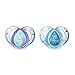 Tommee Tippee Closer to Nature Everyday Pacifier, Pink, 6-18 Months, 2 Count -Colors Will Vary primary
