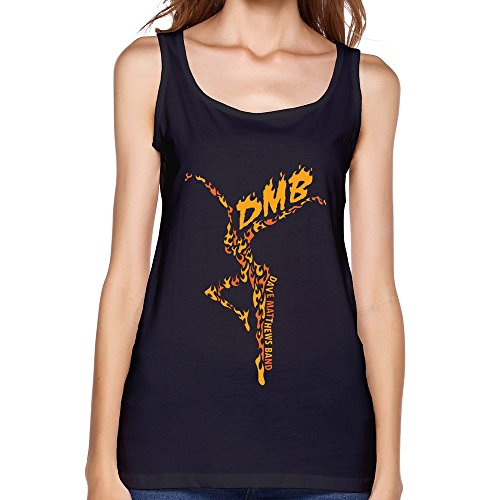 Gosts Dave Matthews Band 2015 Tour Black Tank Top For Woman XL