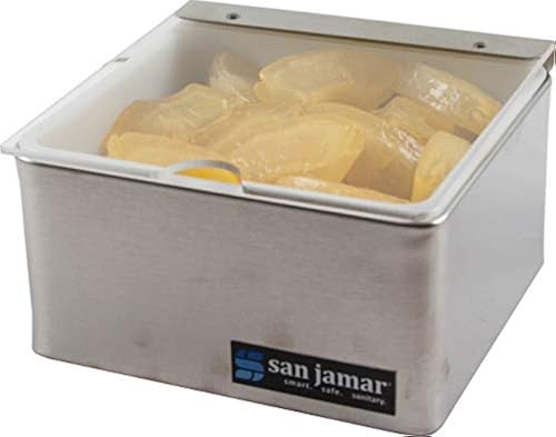 San Jamar B4061INL Stainless Steel Condiment Center with Individual ...