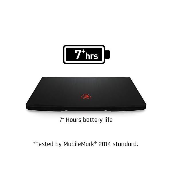 MSI GF63 9SC 419UK 15.6 Inch Thin Bezel Gaming Laptop - Core i5 9300H - 8 GB RAM - 257 GB SSD - Image 6