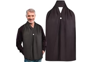 DESIGNED TO DINE Adult Bib Scarf - Dignified Alternative to Adult Bibs | Washable and Reusable Clothing Protectors | Adult Bibs for Eating