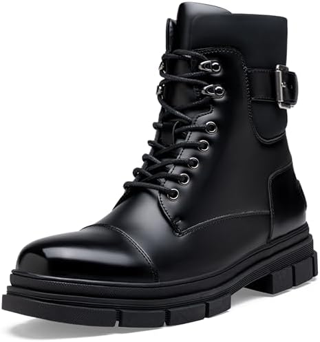 Amazon.com: Jazame Men's Carson Distressed Cap Toe Tall Motorcycle