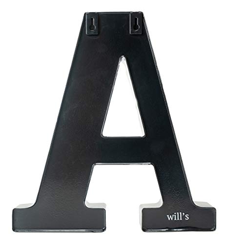 Wine Cork Holder - Metal Monogram Letter (A)