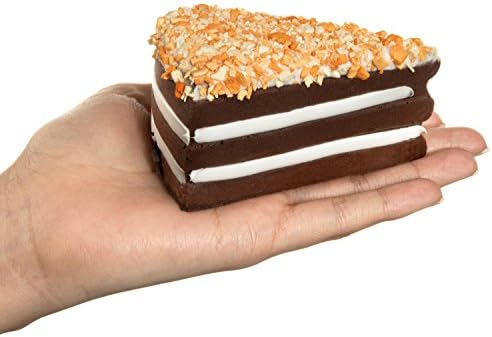 Stress Relief Slow Rising Squishes Chocolate Peanut Butter Scented Slow Rising Kawaii Squishy For Kids and Adults Anti Stress and Anxiety 1 Piece