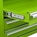 Viper Tool Storage LB2603C 26-Inch 3-Drawer 18G Steel Top Chest, Lime Green