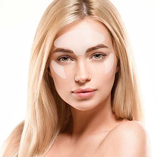 Anti Face Wrinkle Pads, Silicone Care Forehead And Facial Pads Facial Wrinkle Patches Reusable Under Eye Pads