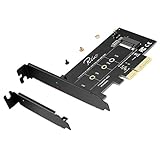 Rivo Technology Intel Pcie Riser M.2 PCIe to PCIe 3.0 X4 Capture Card and SATA 6G Adapter Card NGFF SSD PCIe Card Adapter(ECM20)- Support M.2 PCIe 2280, 2260, 2242, 2230