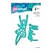Spellbinders Jane Davenport Tadah Girl Etched/Wafer Thin Dies, Teal