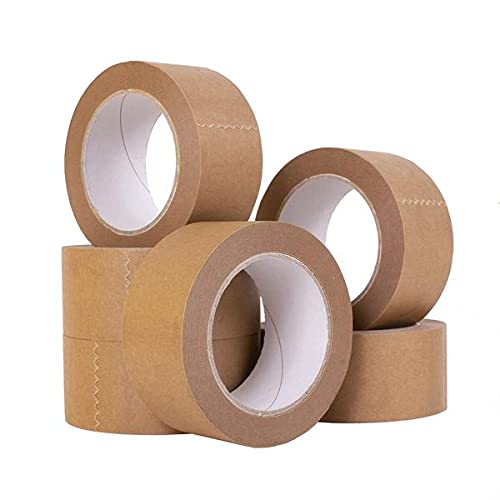 Sabco - Brown Tape - Kraft Tape - Paper Tape - Framing Tape - Parcel Tape - Packing Tape - Moving Tape - Brown Paper Tape - Box Tape. 50mm x 50m (3)